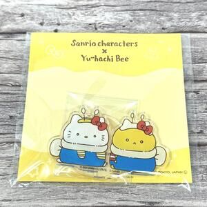 Sanrio Character Yu-Hachi Bee Hello Kitty Acrylic Stand Official Japan US Seller